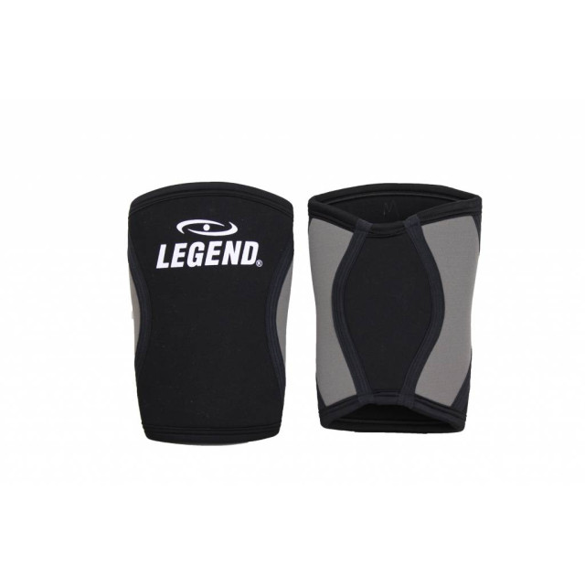 Legend Sports Power lifting knie band heren/dames zwart TBG0900XL large