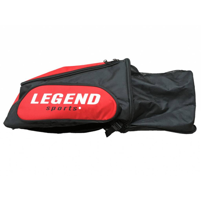 Legend Sports Sporttas legend aanpasbaar backpack tas 2 in 1 rood PSW01RD01 large