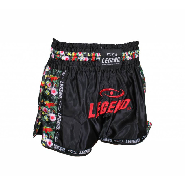 Legend Sports Kickboks broekje meisjes/dames birdy satijn PSW05BFS large