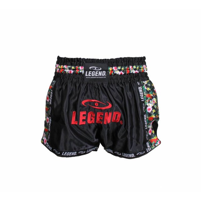 Legend Sports Kickboks broekje meisjes/dames birdy satijn PSW05BFS large