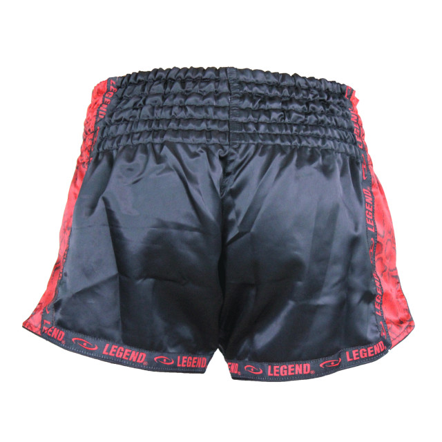 Legend Sports Kickboks broekje kids/volwassenen red snake satijn PSW05RSXL large