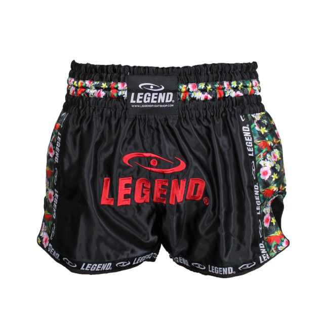 Legend Sports Kickboks broekje meisjes/dames birdy satijn PSW05BFS large