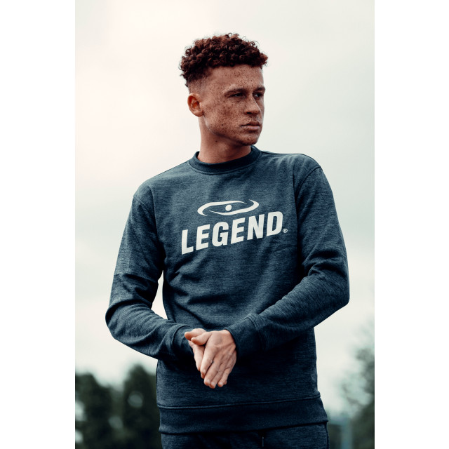 Legend Sports Trui/sweater dames/heren slimfit design legend navy PSW20DBLXS large