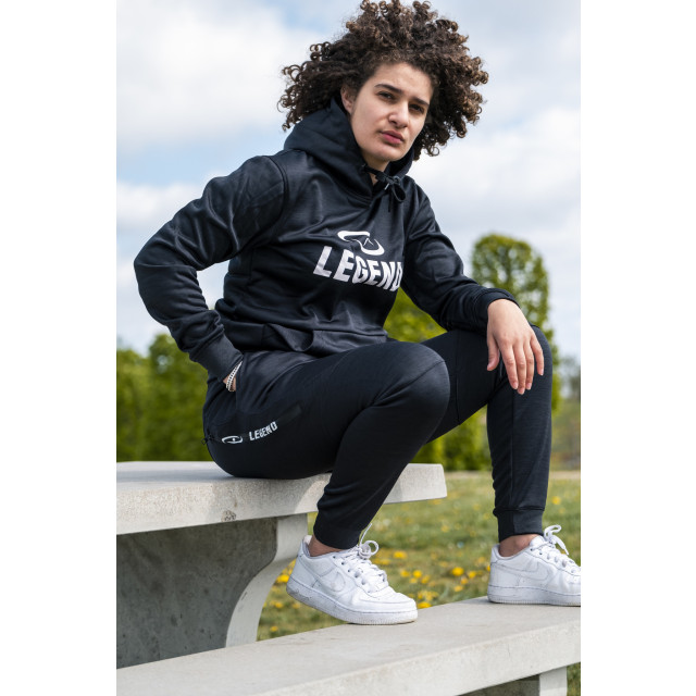 Legend Sports Joggingpak met hoodie kids/volwassenen slimfit polyester PSW37ZWXS large