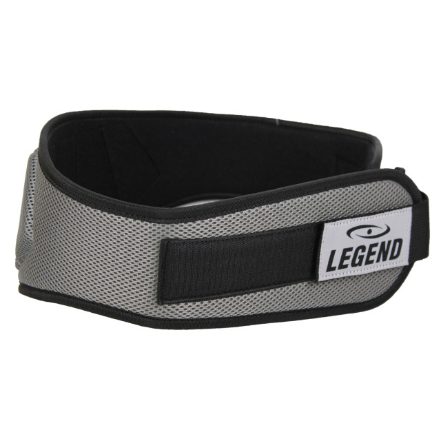 Legend Sports Fitness riem support heren/dames mesh FIT BELT GRIXS large