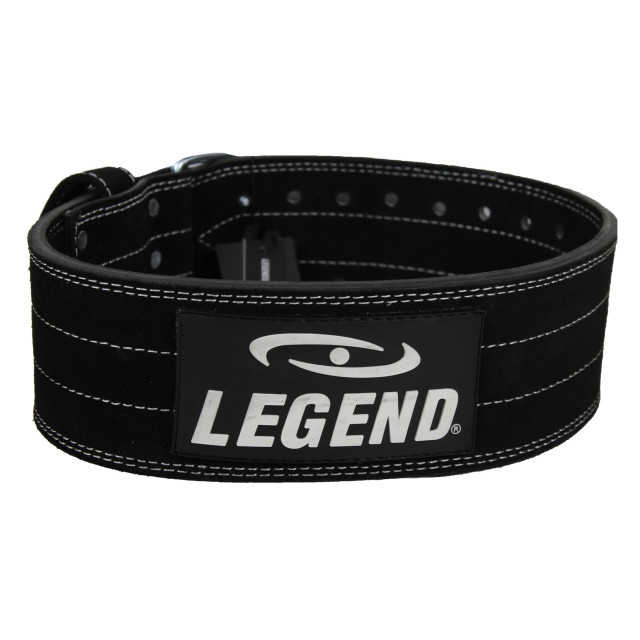 Legend Sports Power lifting fitness riem heren/dames suede leer POWRIEMLEDZWM large