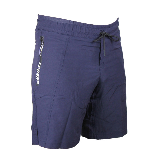 Legend Sports Korte broek/short legend met rits vakken navy CASSNAVYXS large