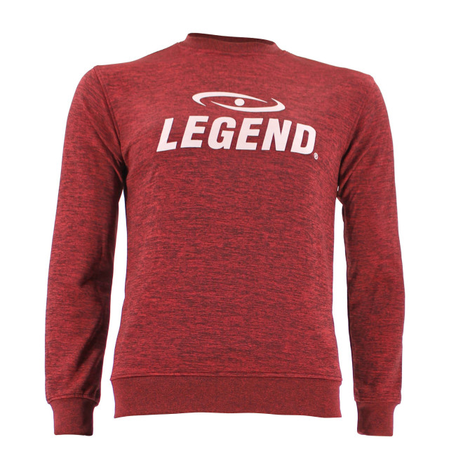 Legend Sports Trui/sweater dames/heren slimfit design legend PSW20REDXS large