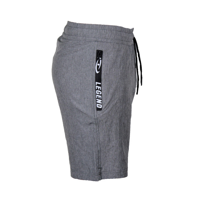 Legend Sports Short met rits vakken kids/volwassenen polyester CASHMEL GRAYXS large