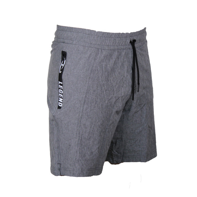 Legend Sports Short met rits vakken kids/volwassenen polyester CASHMEL GRAYXS large