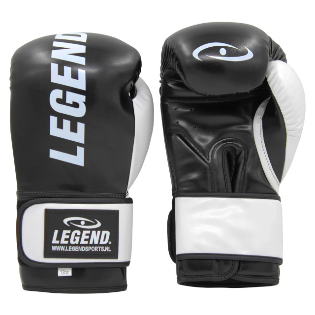 Legend Sports Bokshandschoenen legend impact protect zwart/wit TBG07ZWT10 large