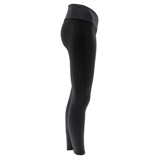 Legend Sports Legend trendy sportlegging embossed anthracite Y4620005BLACK LEGGINGS large