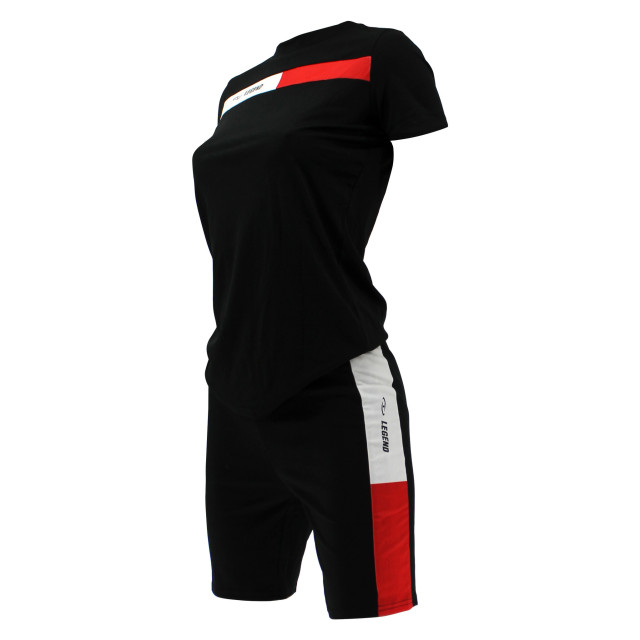 Legend Sports Legend allround dames sportshirt met sport short black W6030019BLACKS large