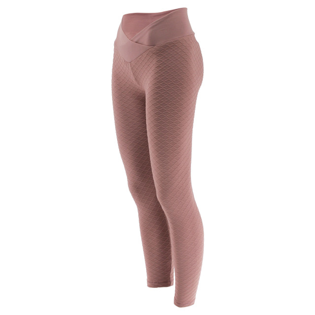 Legend Sports Legend trendy sportlegging embossed pink Y4620005PINKLEGGINGS large