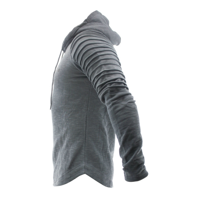 Legend Sports Hoodie rib sleeve grey Y4810004GREYM large