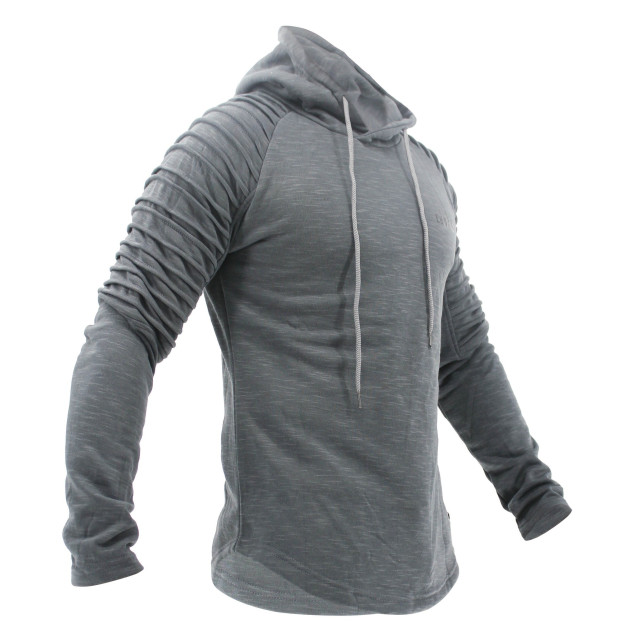 Legend Sports Hoodie rib sleeve grey Y4810004GREYM large