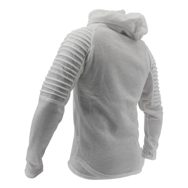 Legend Sports Hoodie rib sleeve white Y4810004WHITEM large