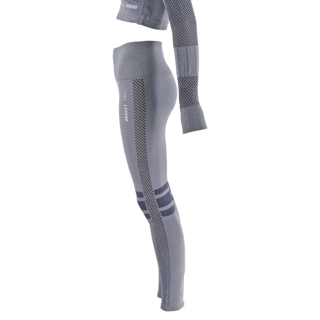 Legend Sports Sportlegging gray legend pro Y4630041GREY LEGGINGS large