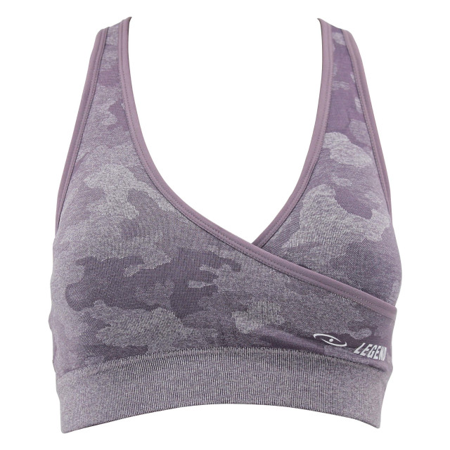 Legend Sports Dames sport-bh camo purple Y4710010PURPLES large