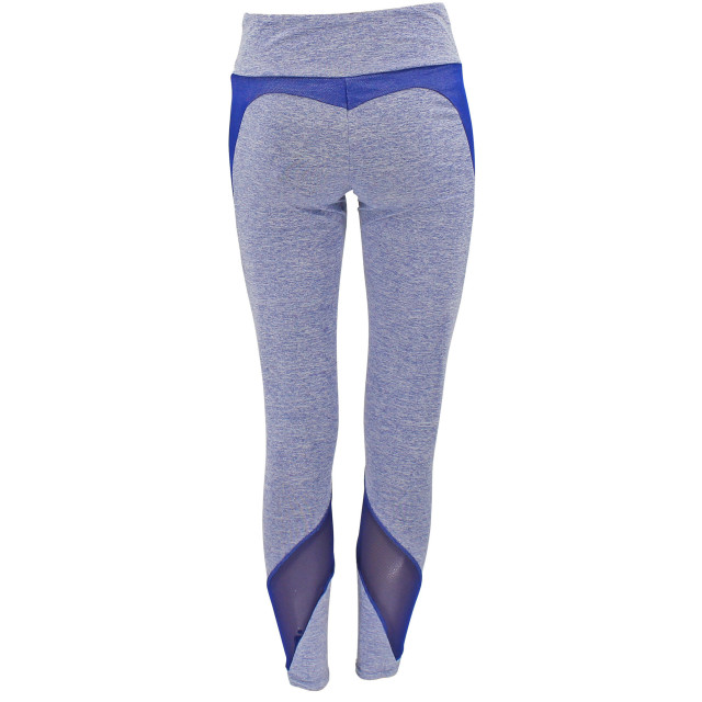 Legend Sports Sportlegging melange blue Y4630015BLUE LEGGINGS large