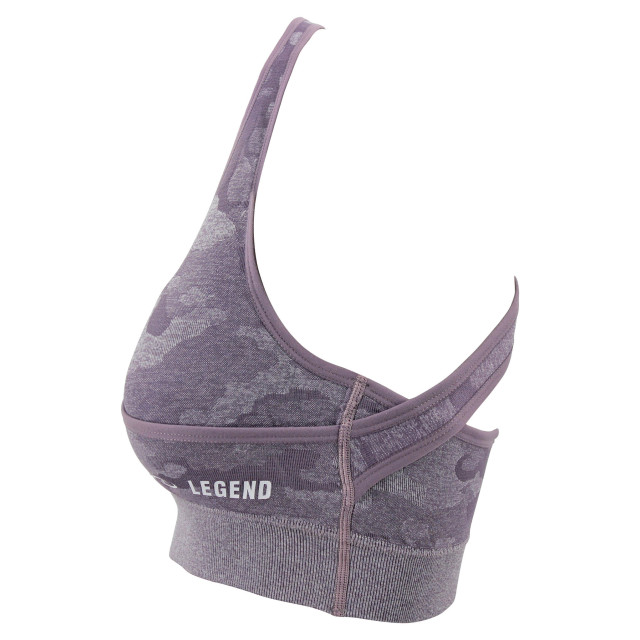 Legend Sports Dames sport-bh camo purple Y4710010PURPLES large