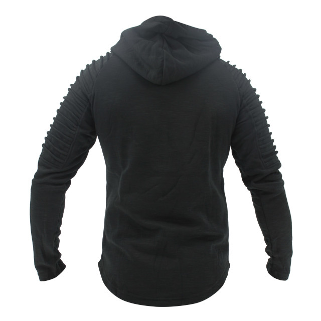 Legend Sports Hoodie rib sleeve black Y4810004BLACKM large