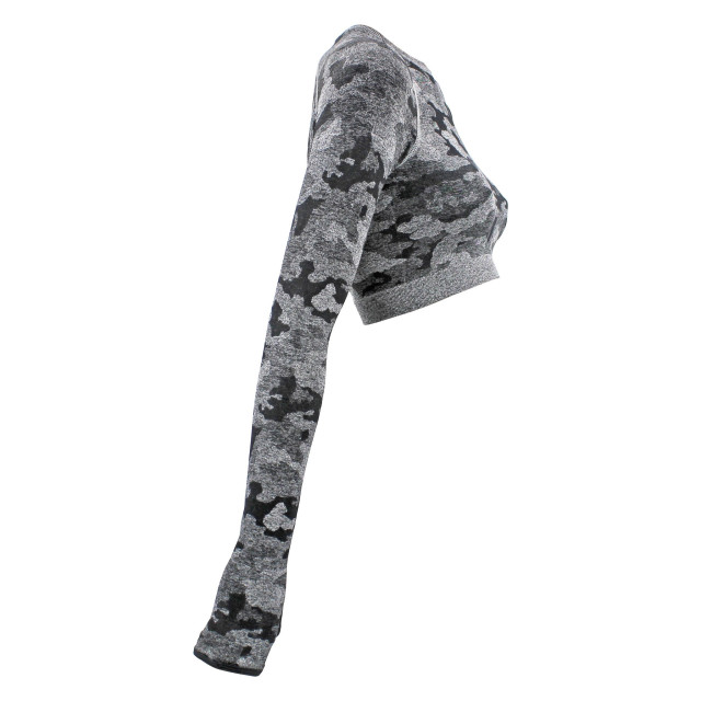 Legend Sports Dames sport-top camo black Y4710010GRAYTOPM large