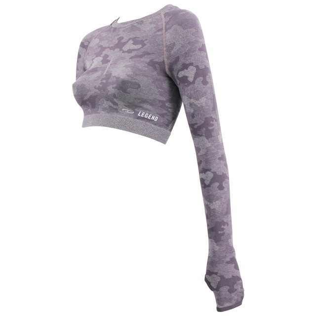 Legend Sports Dames sport-top camo purple Y4710010PURPLETOPS large