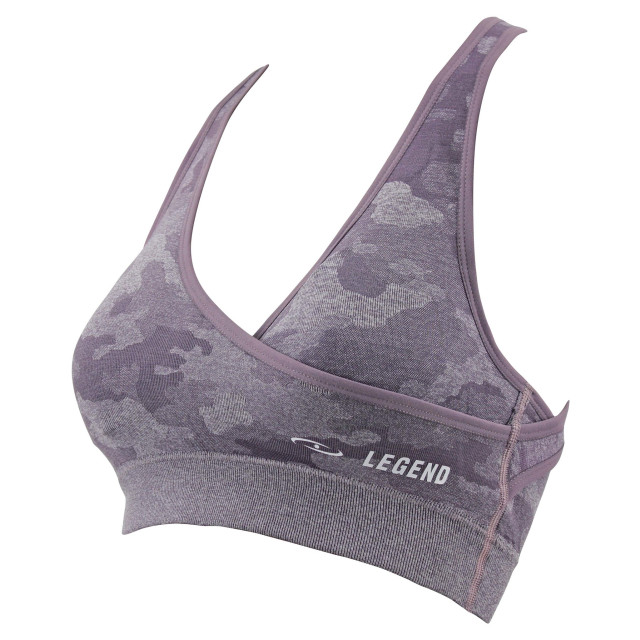 Legend Sports Dames sport-bh camo purple Y4710010PURPLES large