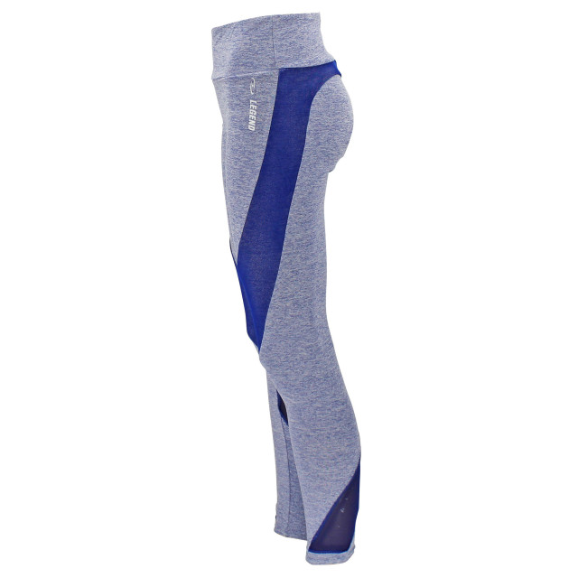 Legend Sports Sportlegging melange blue Y4630015BLUE LEGGINGS large