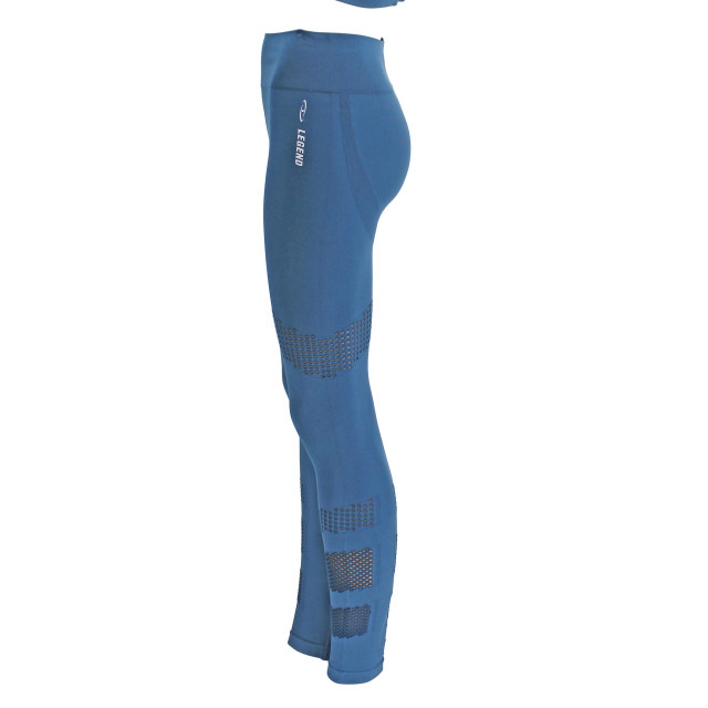 Legend Sports Sportlegging mesh blue Y4630003BLUE LEGGINGSL large