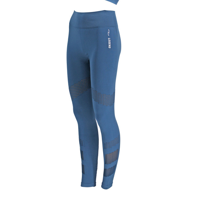 Legend Sports Sportlegging mesh blue Y4630003BLUE LEGGINGSL large