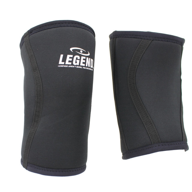 Legend Sports Power lifting knie band 10mm heren/dames FITKNEES large