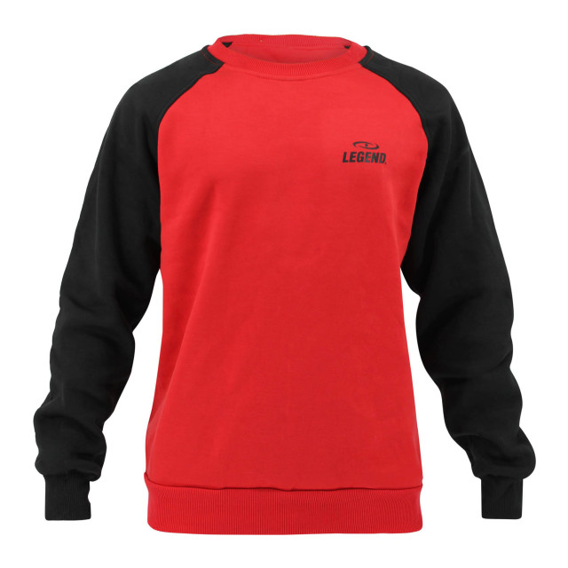 Legend Sports Trui/sweater dames/heren rood fleece Y5610025RDS large