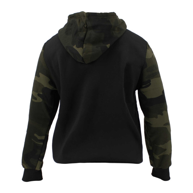 Legend Sports Hoodie dames/heren zwart camo fleece Y5610004BLCMXL large