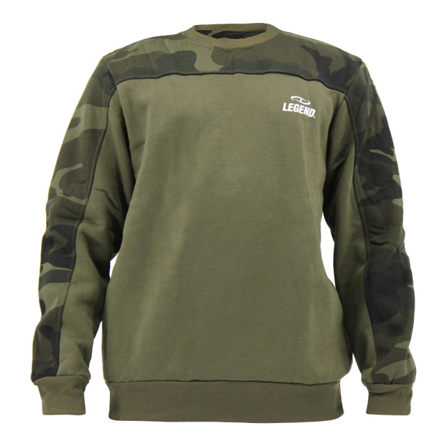 Legend Sports Trui/sweater dames/heren army camo fleece Y5610016AGCMXL large