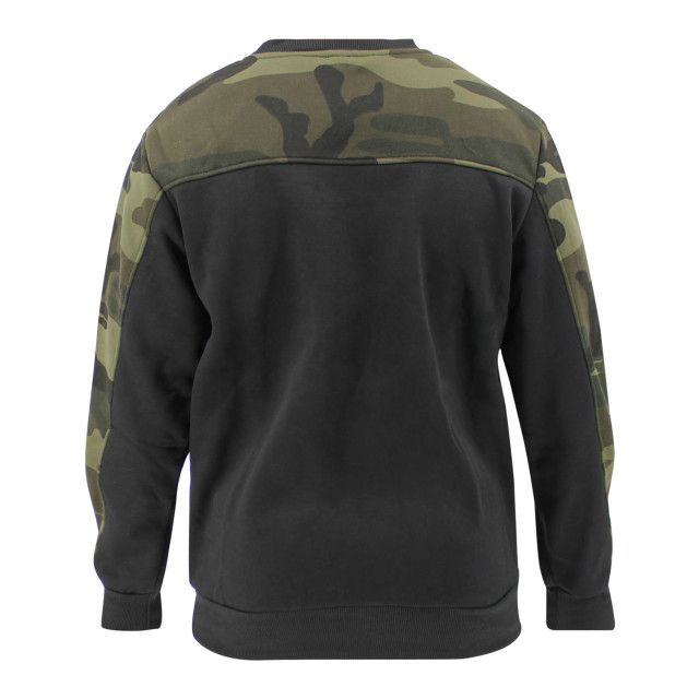 Legend Sports Trui/sweater dames/heren camo fleece Y5610016BLCMXL large