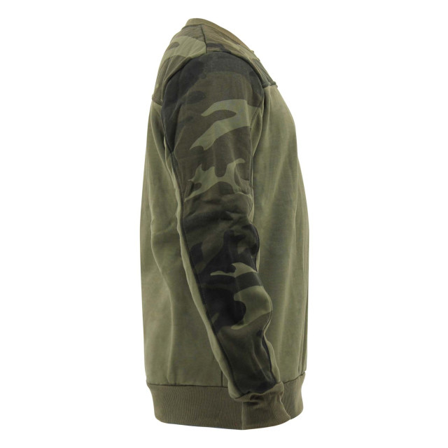 Legend Sports Trui/sweater dames/heren army camo fleece Y5610016AGCMXL large