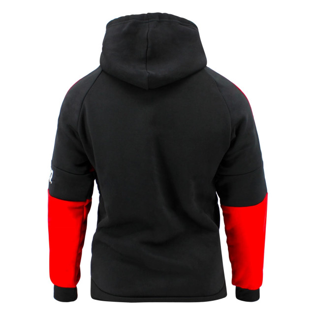 Legend Sports Hoodie dames/heren zwart rood fleece Y4830086ZRTXXL large