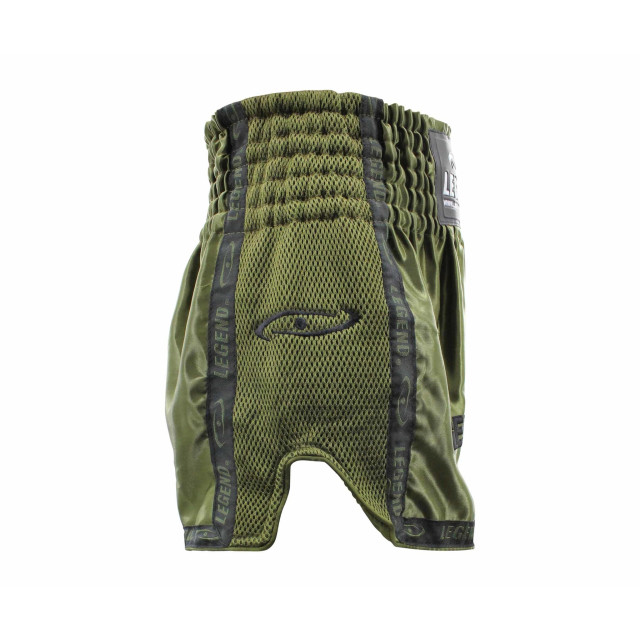 Legend Sports Kickboks broekje army green kids/volwassenen PSW05ARGRL large