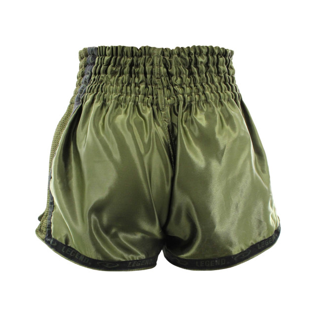 Legend Sports Kickboks broekje army green kids/volwassenen PSW05ARGRL large