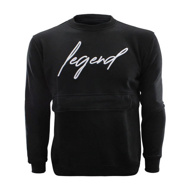 Legend Sports Trui/sweater dames/heren signature line PROSW27MilanoTruiZwartXXL large