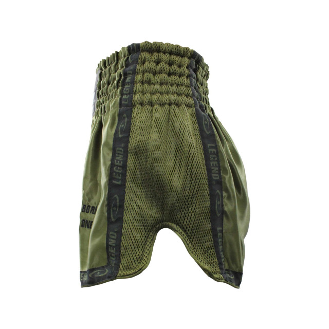 Legend Sports Kickboks broekje army green kids/volwassenen PSW05ARGRL large