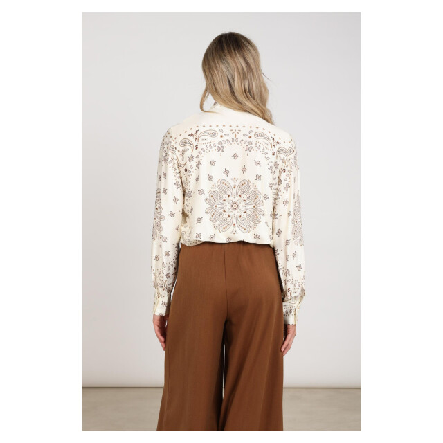 Nukus Angie blouse tie paisley blouses nkf02201 NKF02201 large