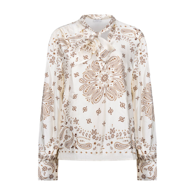 Nukus Angie blouse tie paisley blouses nkf02201 NKF02201 large
