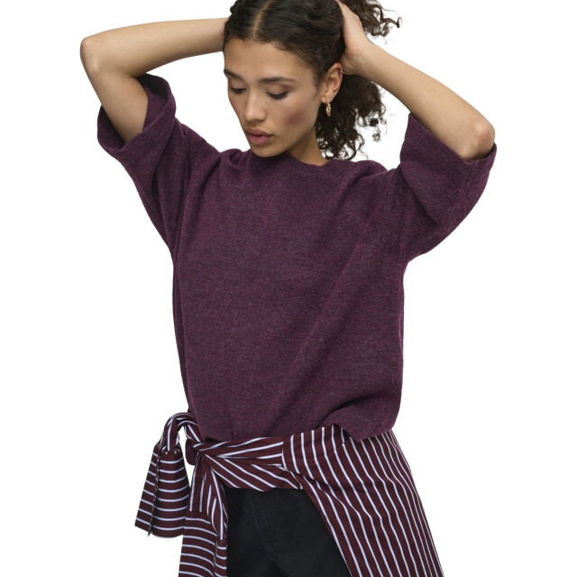 Only Onlsimoni pullover knt mauve wine 15333199-294415001 large