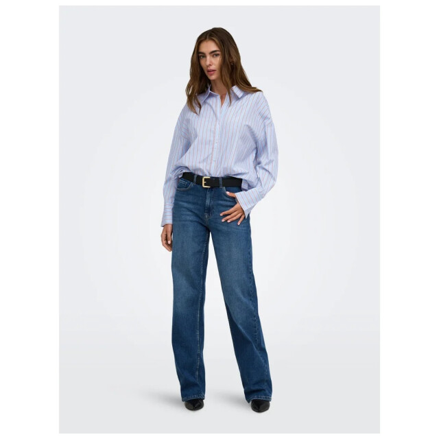 Only Onloregon alva lange mouw reg shirt dusty blue 15367554-212030016 large