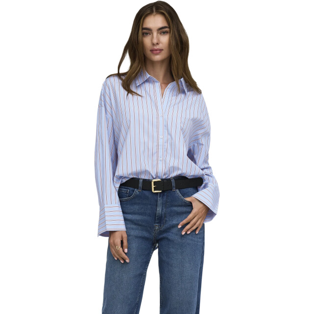Only Onloregon alva lange mouw reg shirt dusty blue 15367554-212030016 large