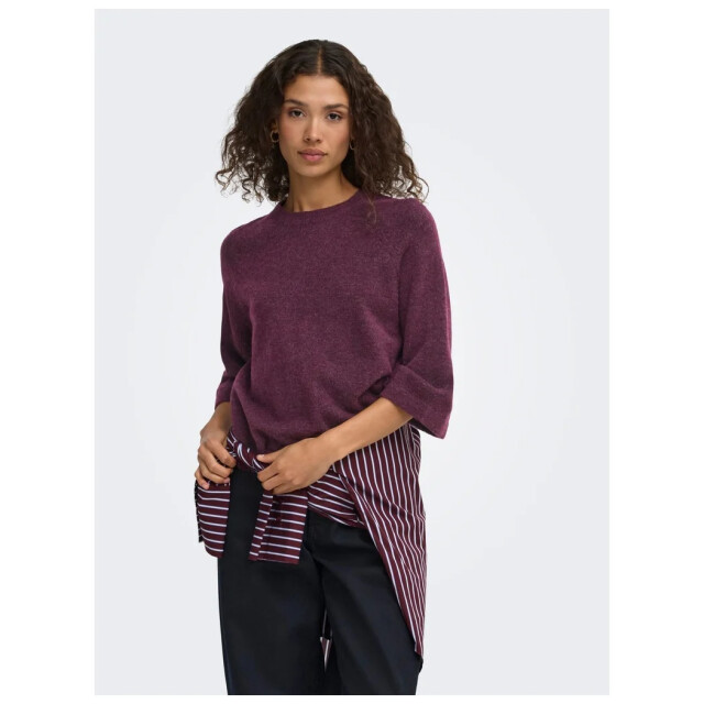 Only Onlsimoni pullover knt mauve wine 15333199-294415001 large