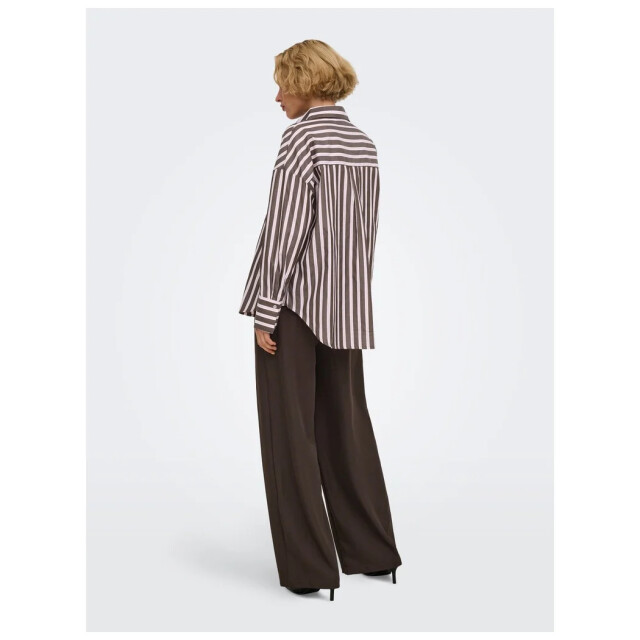 Only Onloregon alva lange mouw reg shirt coffee bean 15367554-237375018 large